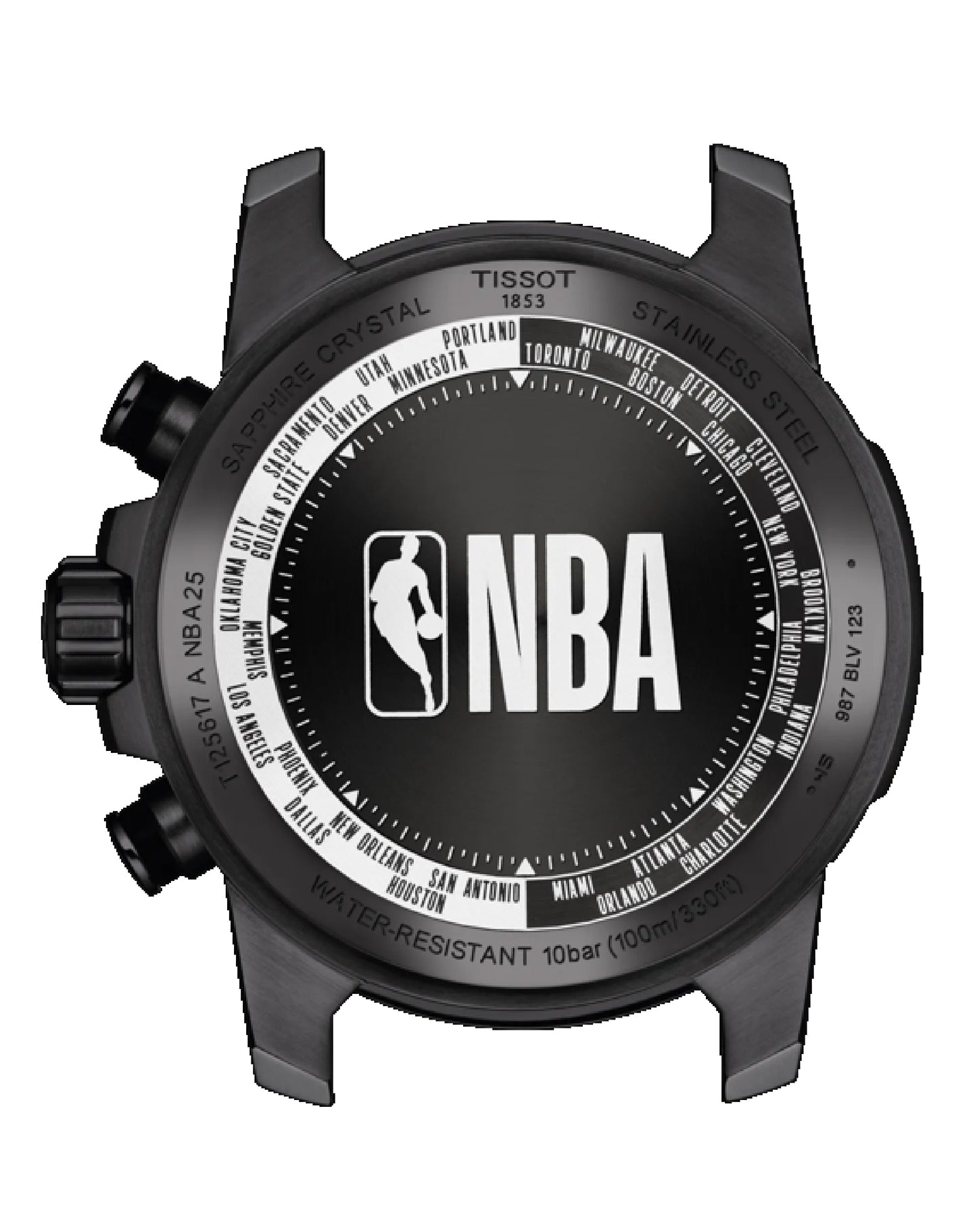 T125.617.37.067.00 Supersport Chronograph Black Indexes NBA Edition