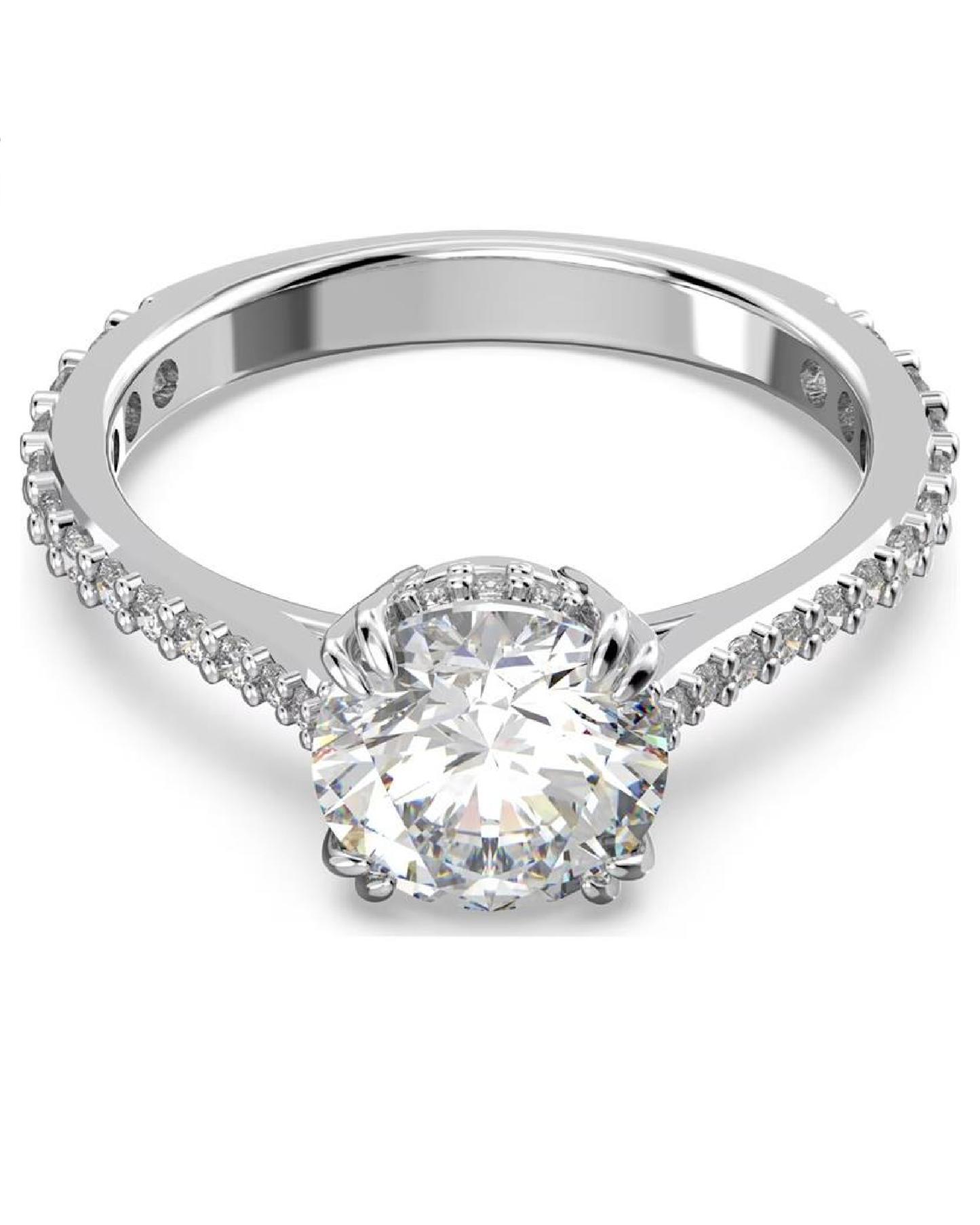 5636267 Swarovski Constella Cocktail White Tone Ring