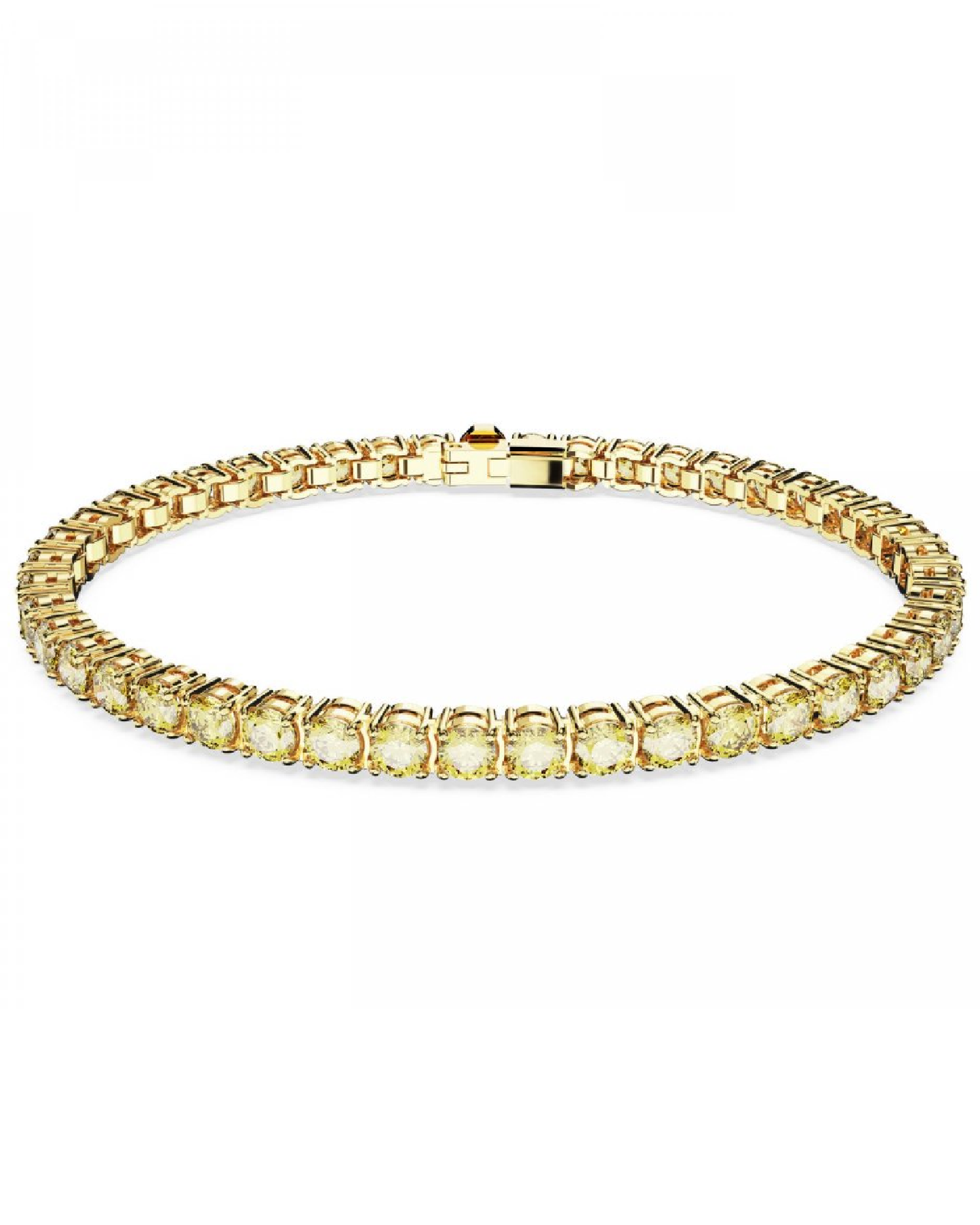 5648933 Swarovski Matrix Bracelet Yellow Tone