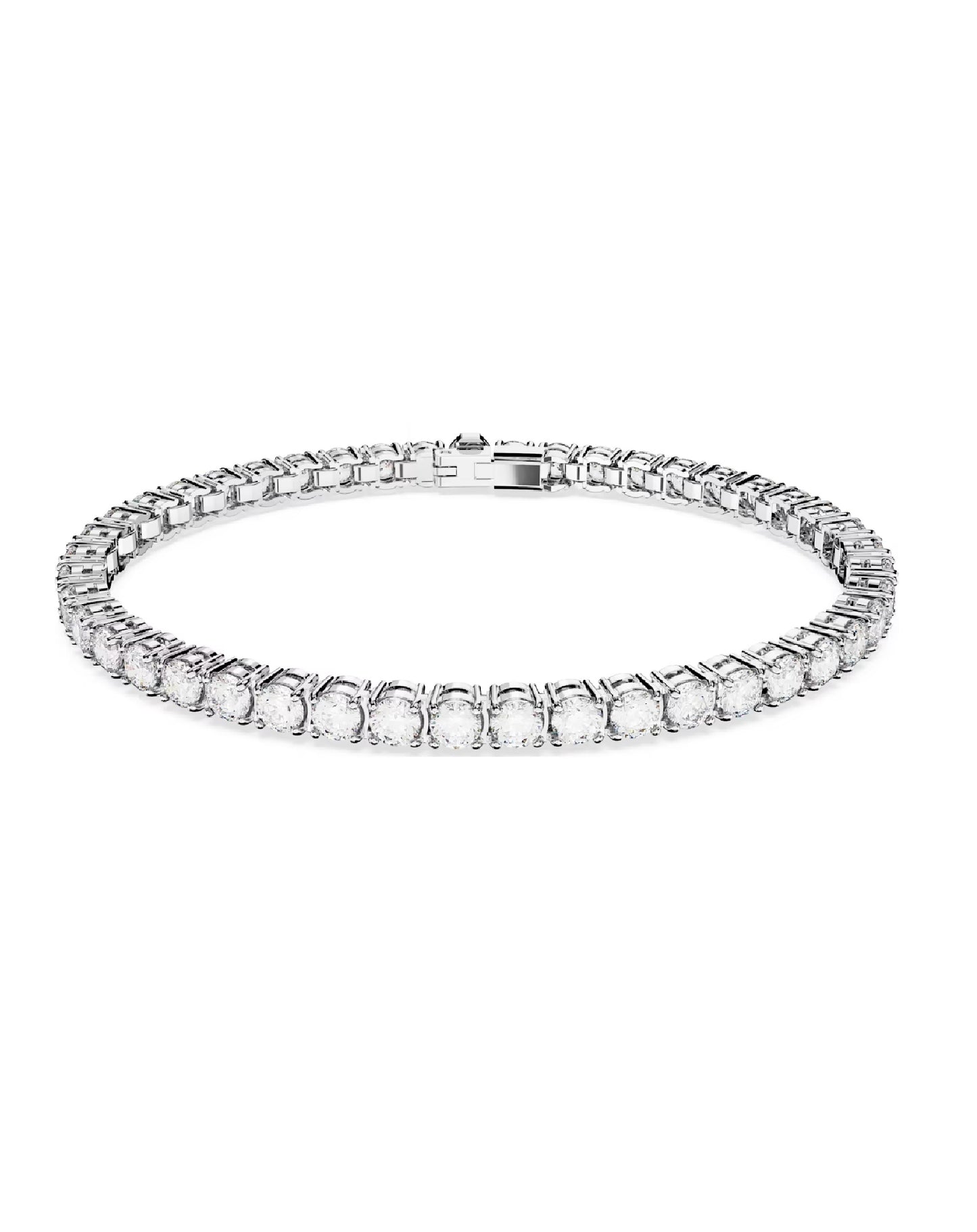 Swarovski 5648936 Swarovski Matrix BRACELET Size S, White Rhodium Bracelets