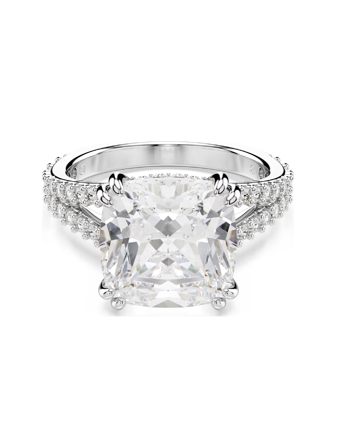 5709903 Stilla Ring White Tone Ring Size 60