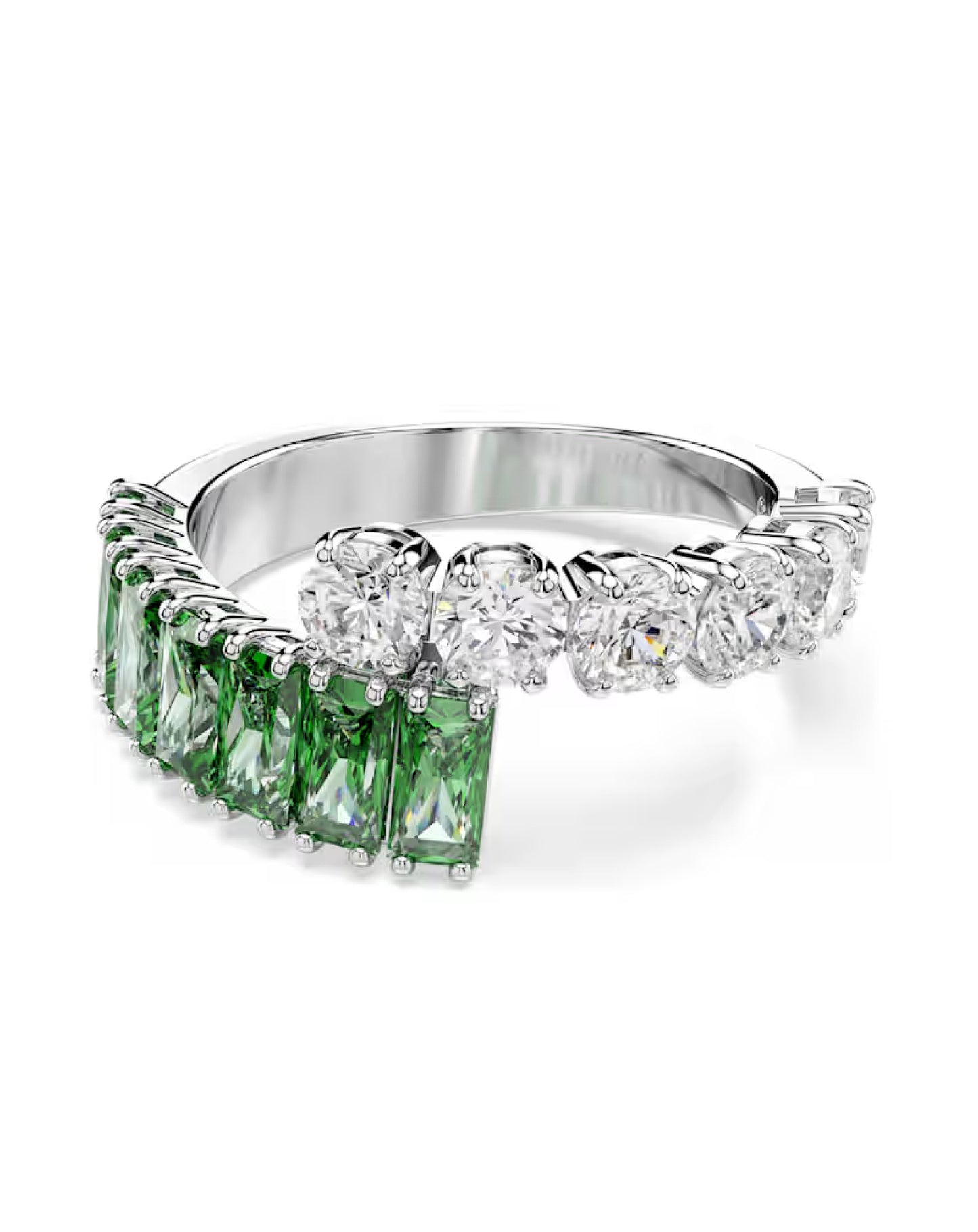 5722457 Matrix White Rhodium Plated Ring Size 58