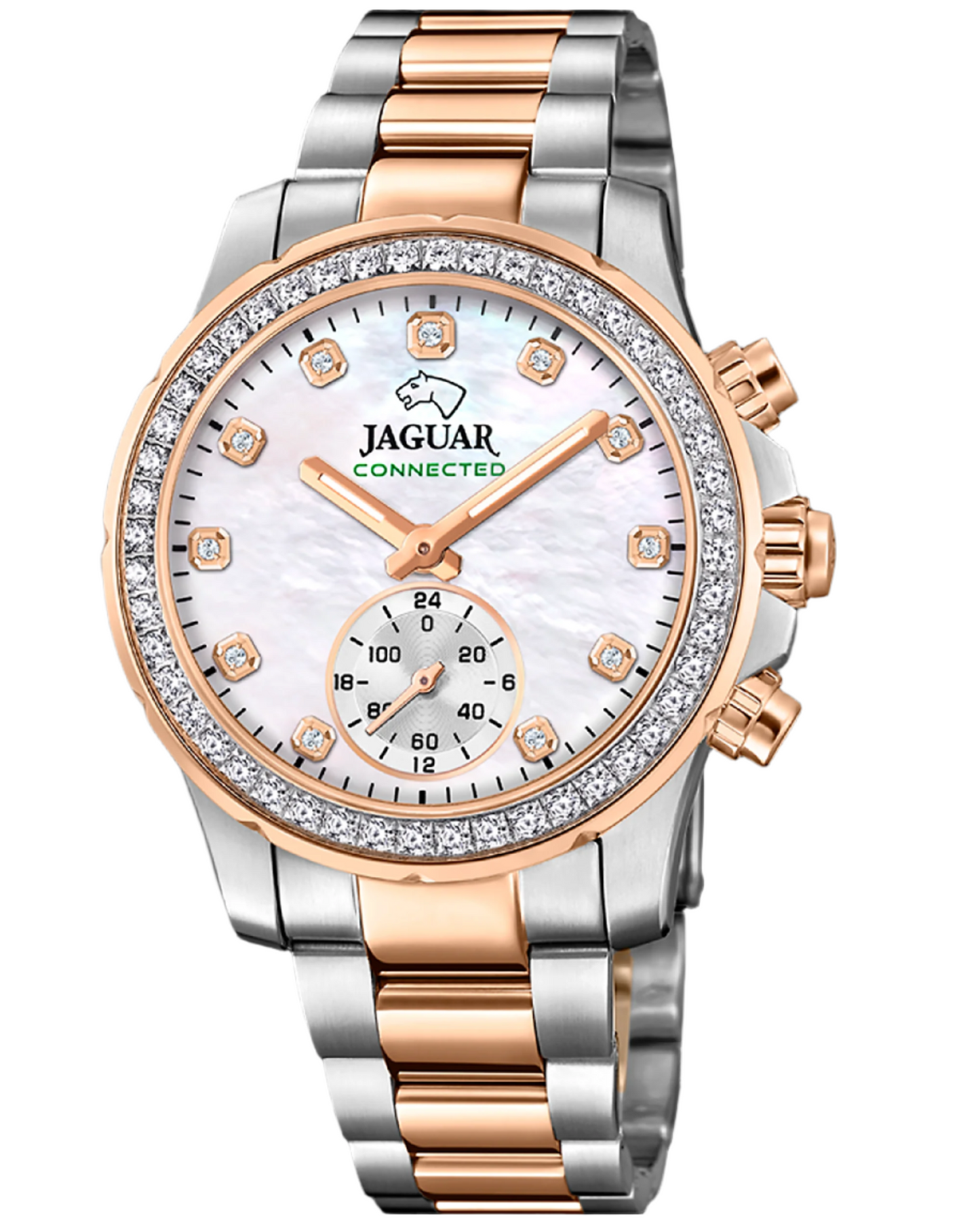 Jaguar Ladies Connected White Dial J981/1