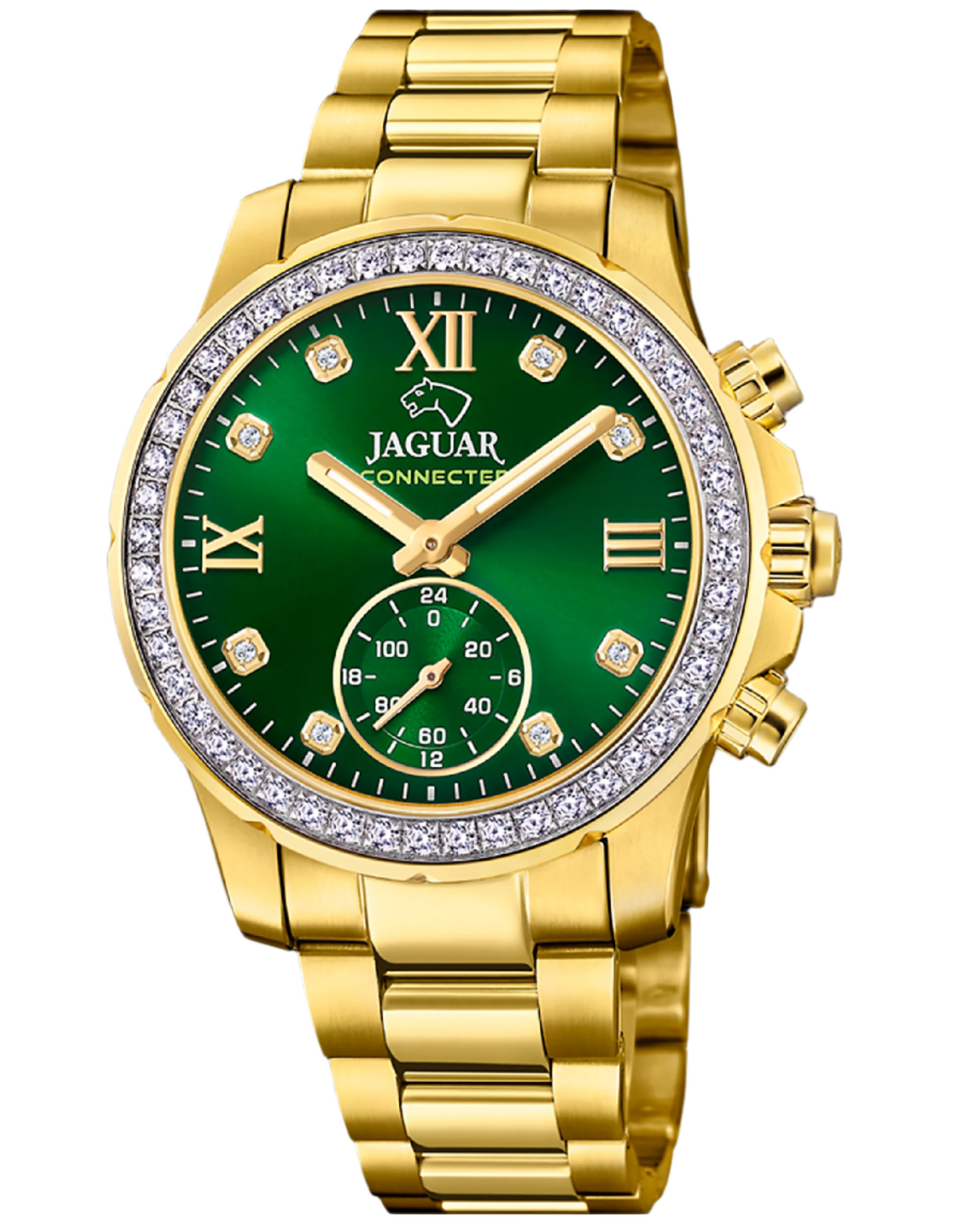 Jaguar Ladies Connected Green Dial J983/5