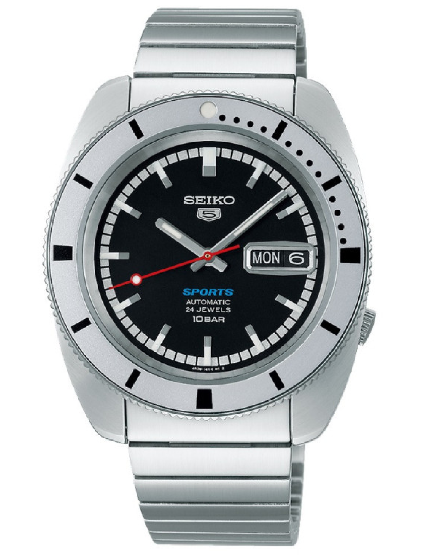 SRPL05K1 Seiko 5 SPORTS Pepper Black