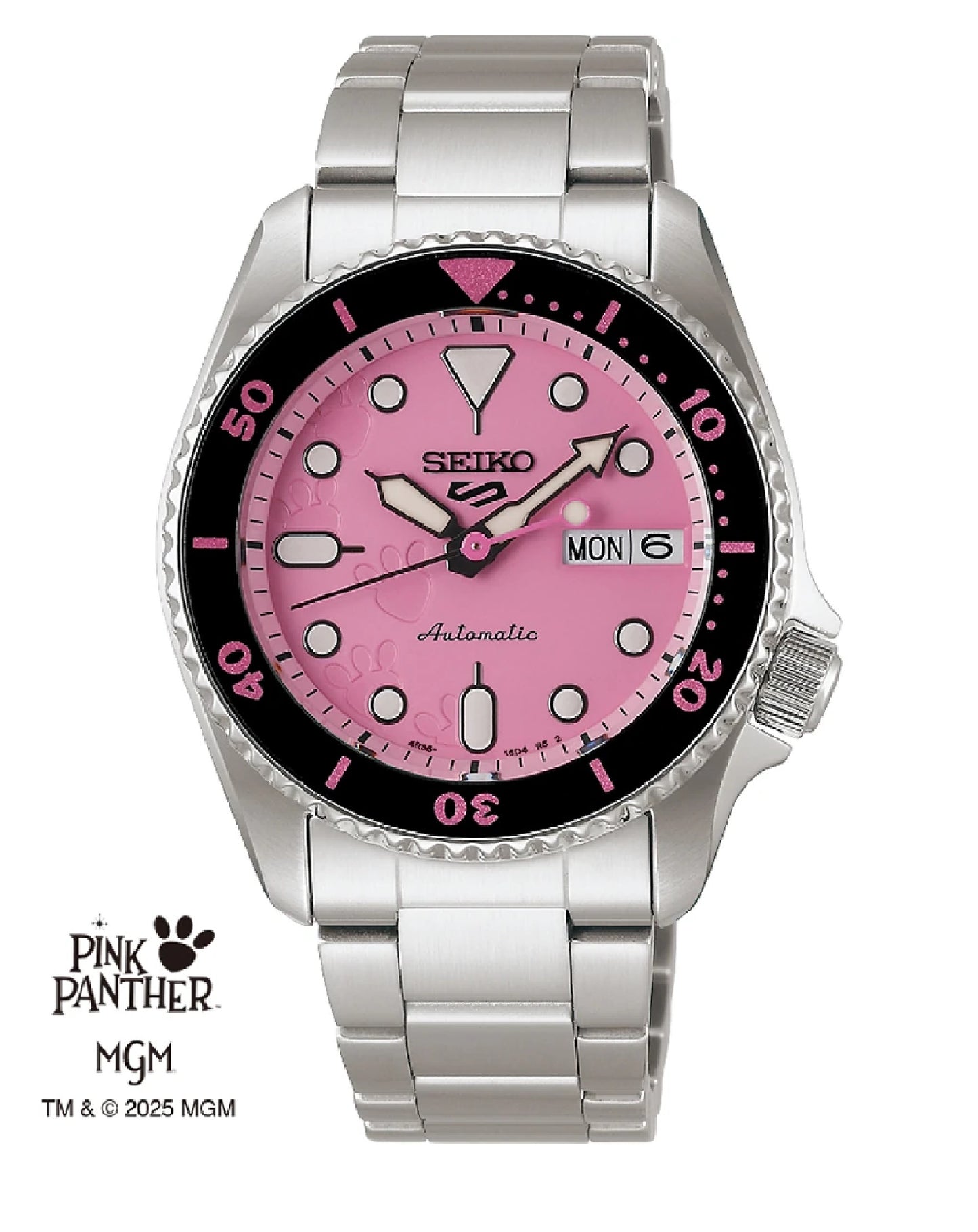 SRPM07K1 Seiko 5 Sports Pink Panther