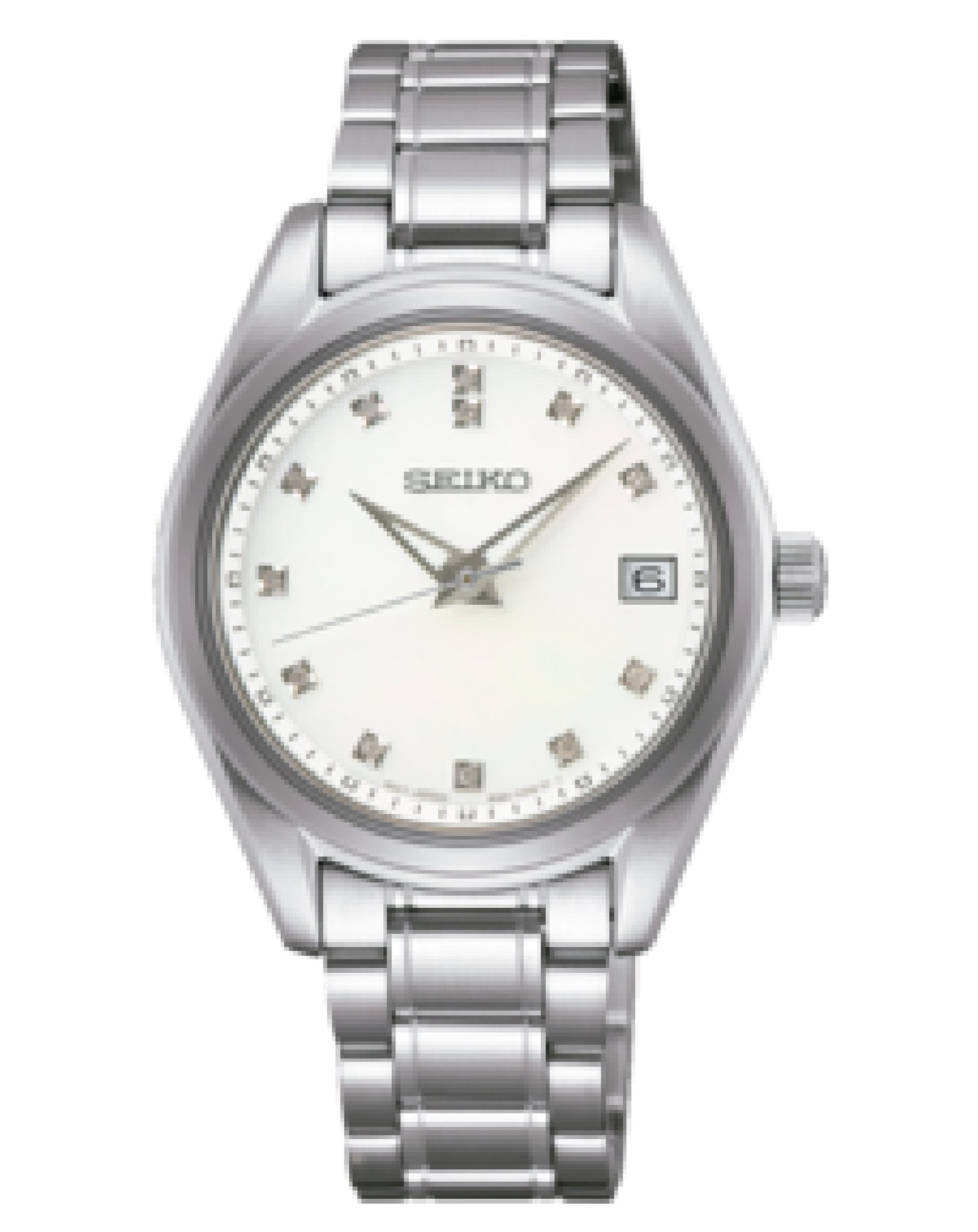 SUR579P1 Seiko ESSENTIALS White Dial with Diamonds