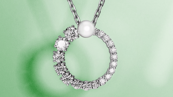 5688751 Swarovski Matrix White Tone Pendant