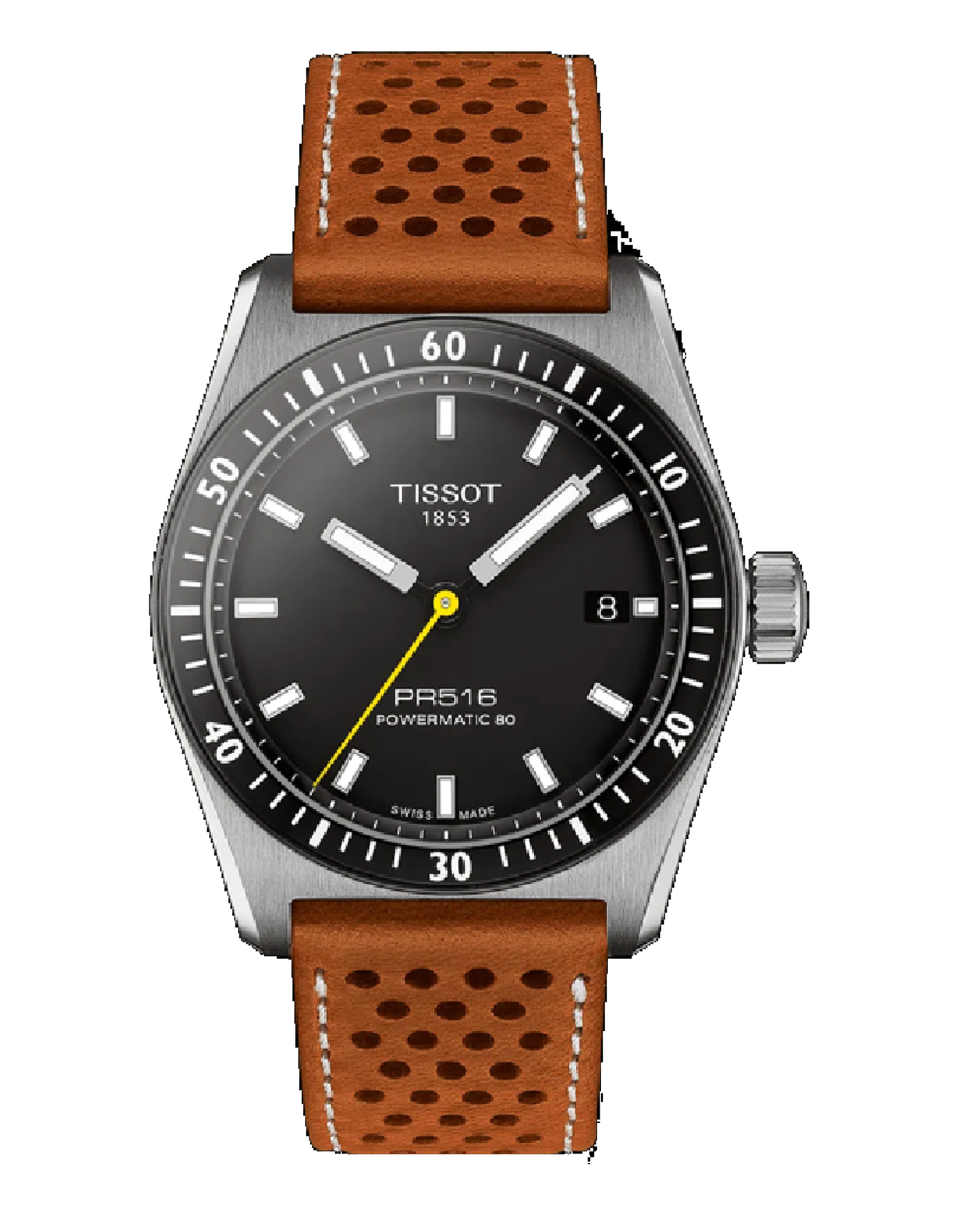 T149.407.16.051.00 PRS 516 Black Dial 38mm