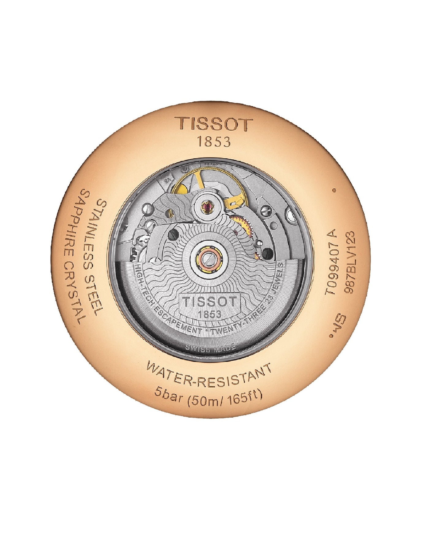 Tissot Tissot Chemin des Tourelles Powermatic80 Rose Watch