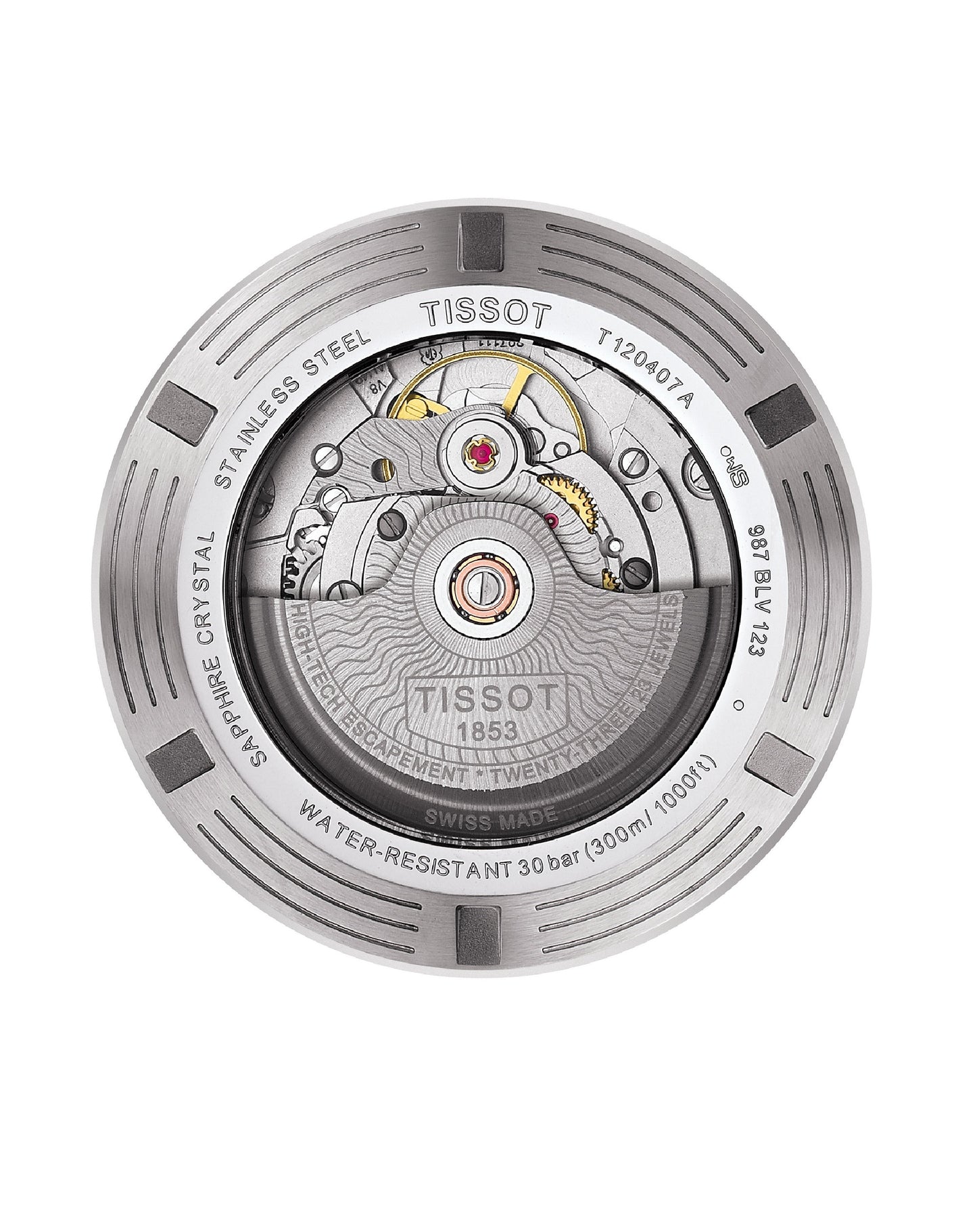 Tissot T120.407.11.041.03 Tissot SEASTAR 1000 POWERMATIC80 Blue Indexes Watch