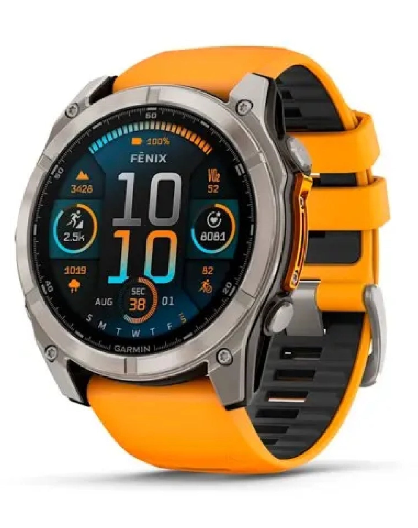 010-02905-11 ,Garmin Fenix 8, 51MM,AMOLED,SAPHIRE, PREMIUM