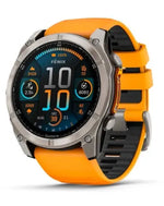 010-02905-11 ,Garmin Fenix 8, 51MM,AMOLED,SAPHIRE, PREMIUM