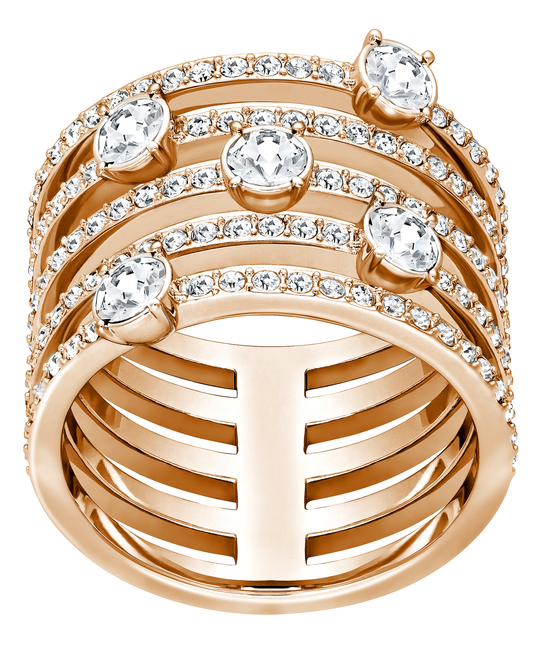 5221418 Swarovski Creativity Rose Tone Ring