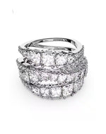 5584646 Swarovski HYPERBOLA White Tone, Ring Size 58