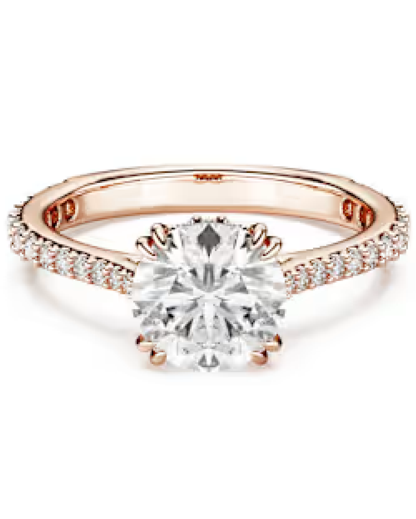 5642645 Swarovski Constella Cocktail Rose Tone Ring, Size 58