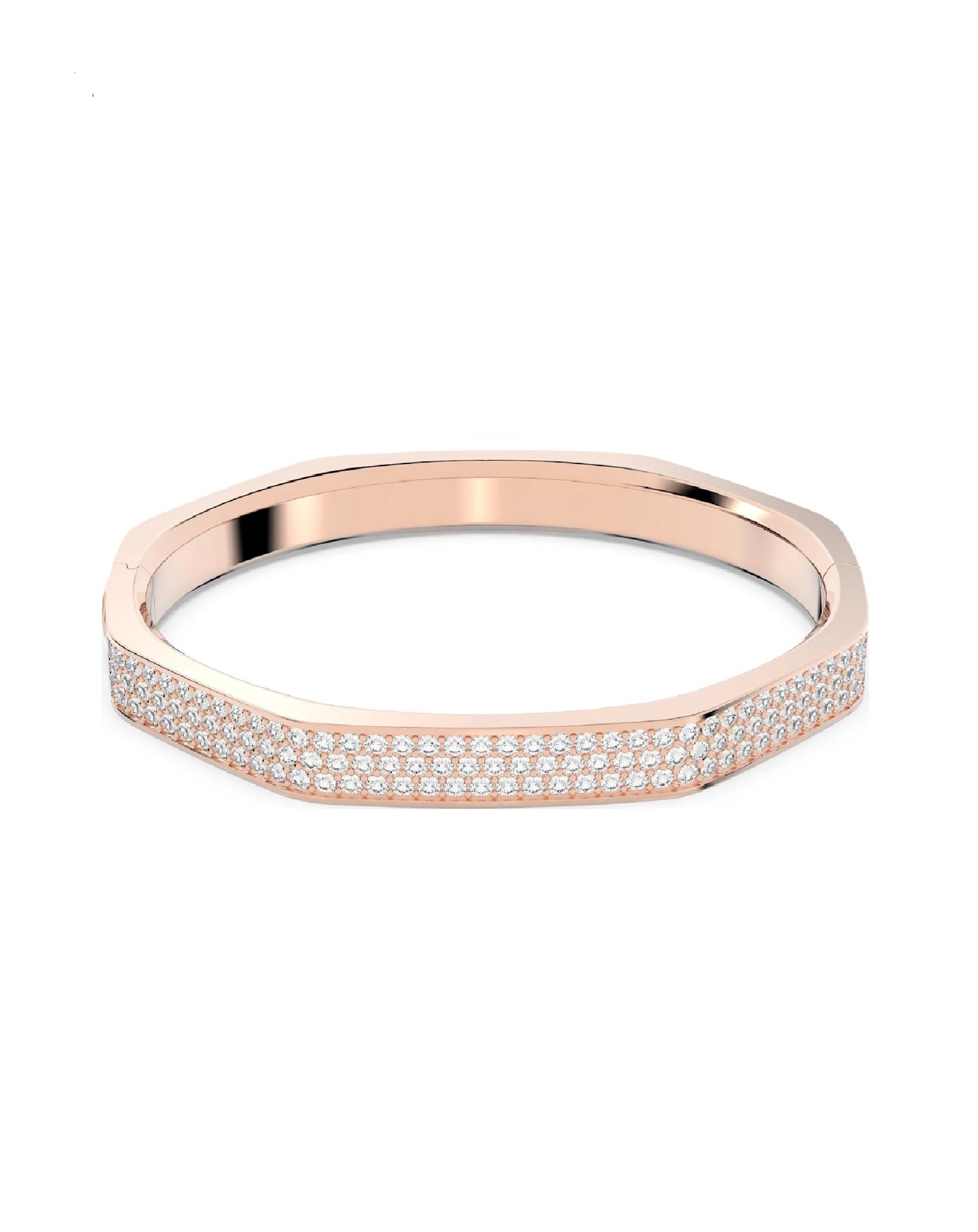 Swarovski 5655626 Swarovski Dextera BANGLE, Octagon Shape, Gold Tone Jewelry