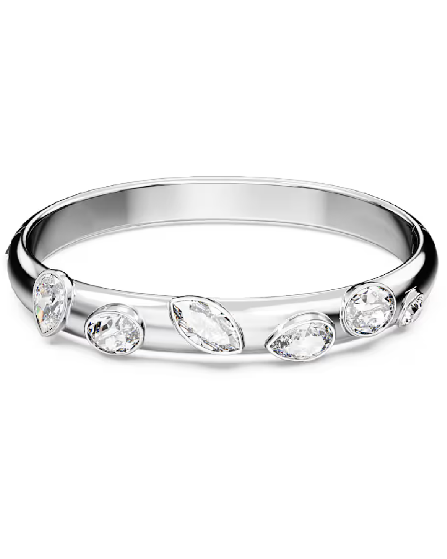 5671195 Swarovski Dextera Bangle White Tone