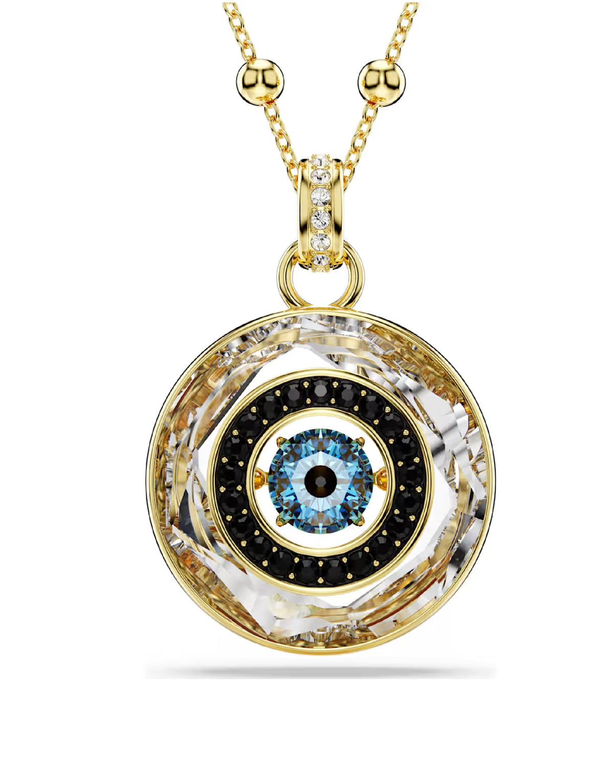 5692166 Swarovski pendant Yellow Tone Evil Eye Pendant