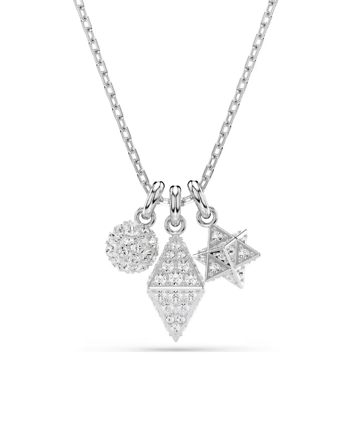 5700288 Swarovski Dextera Pendant Size M, White Tone