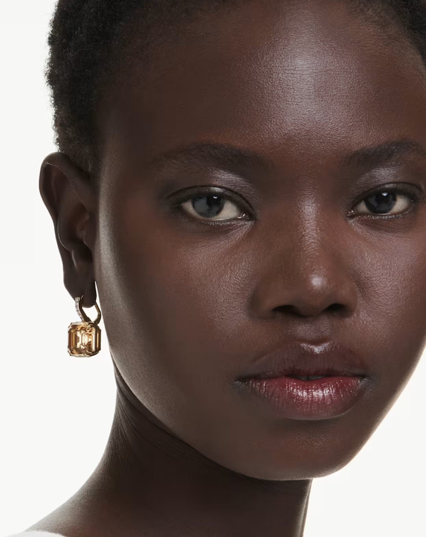 5725744 Milennia Drop Earrings, Yellow Tone