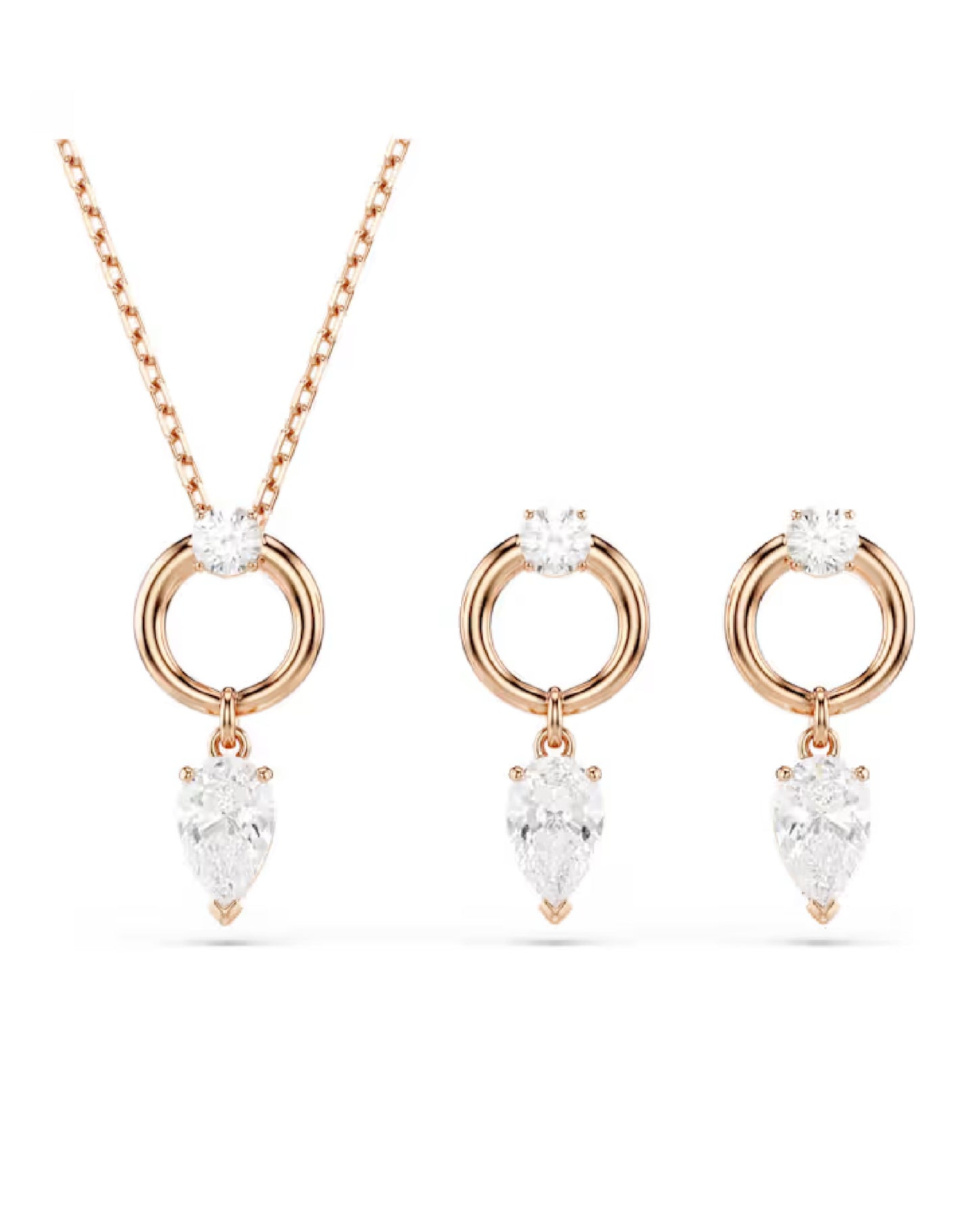5733808 Swarovski Mesmera Set, Rose Tone