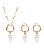5733808 Swarovski Mesmera Set, Rose Tone