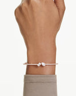 5734247 Swarovski Mesmera Tennis Bangle Rose Tone