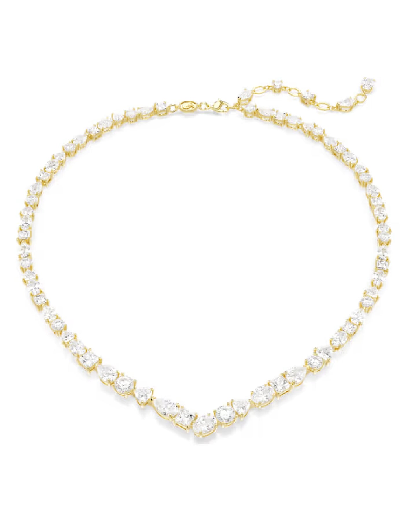 5743826 Swarovski Yellow Tone Mesmera Necklace