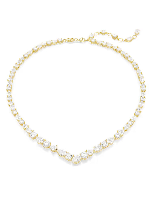 5743826 Swarovski Yellow Tone Mesmera Necklace