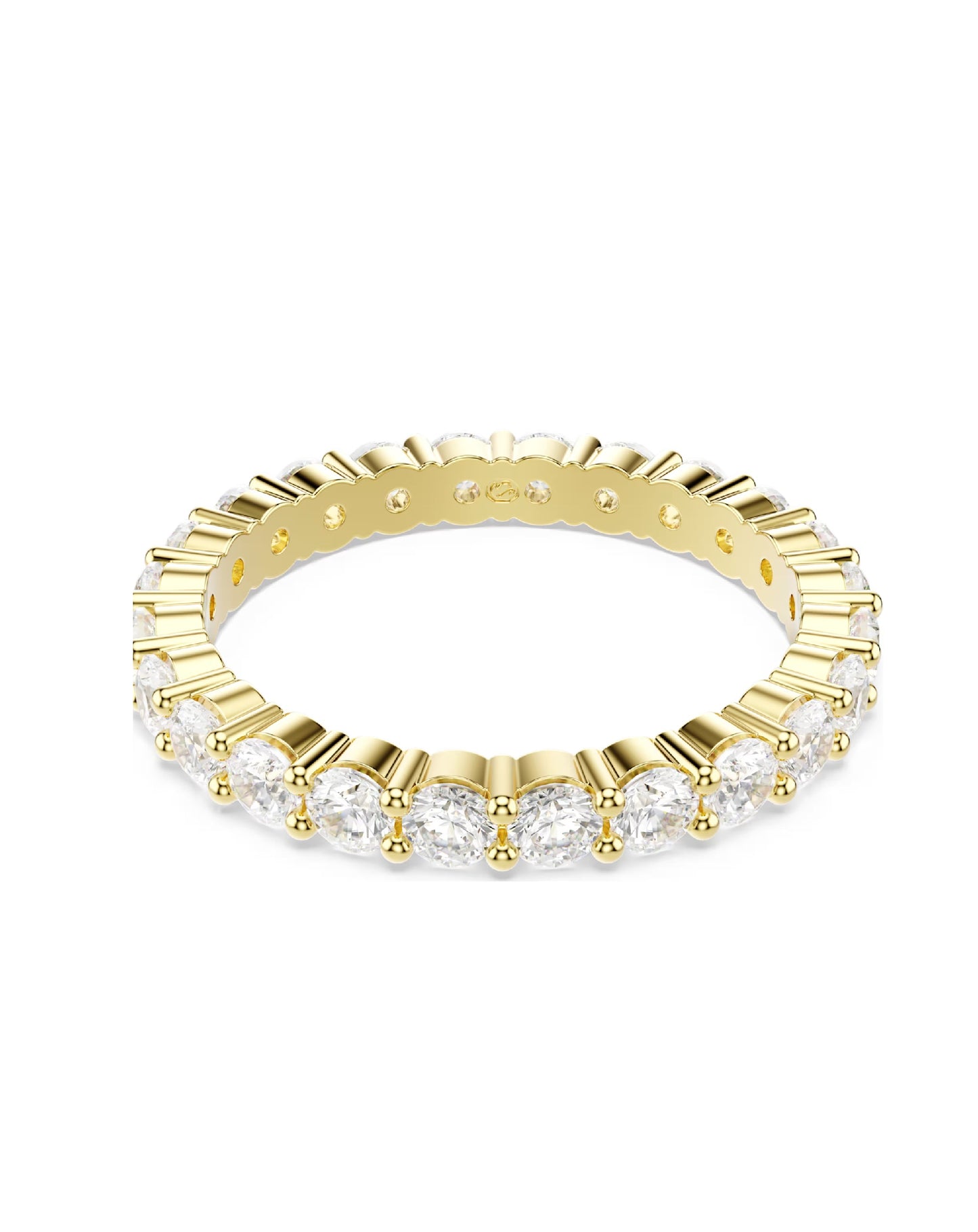 5750615 Swarovski Matrix Vittore Yellow Tone, Ring Size 55