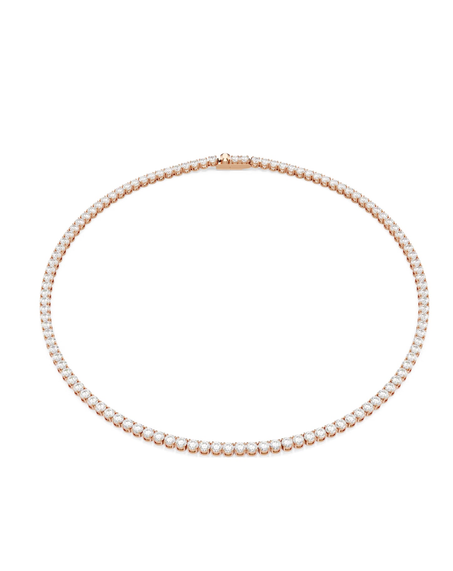 5764194 Matrix Necklace Rose Gold Plated