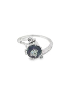 Mystic Stone Brilliant Cut Semi-Precious Diamond Ring