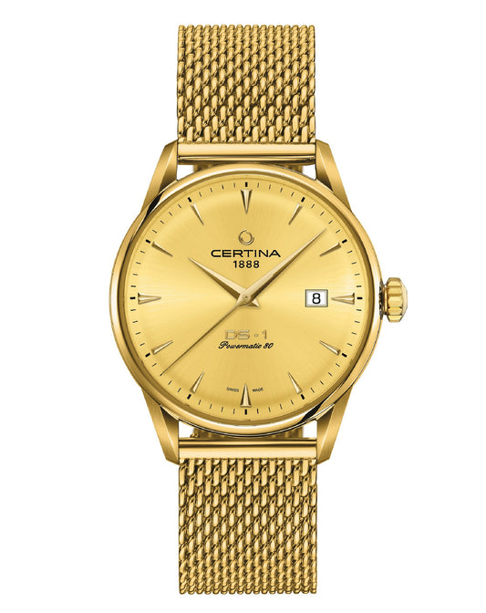 Certina C029.807.33.361.00 Certina DS-1 Caimano YELLOW PVD Watch