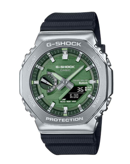 GBM-2100A-1A3ER CASIO G-Shock, Quartz, Rubber, Steel.