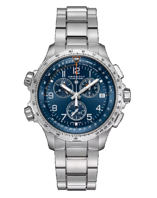 Hamilton H77922141 Hamilton Khaki X-Wind Chrono GMT Watch