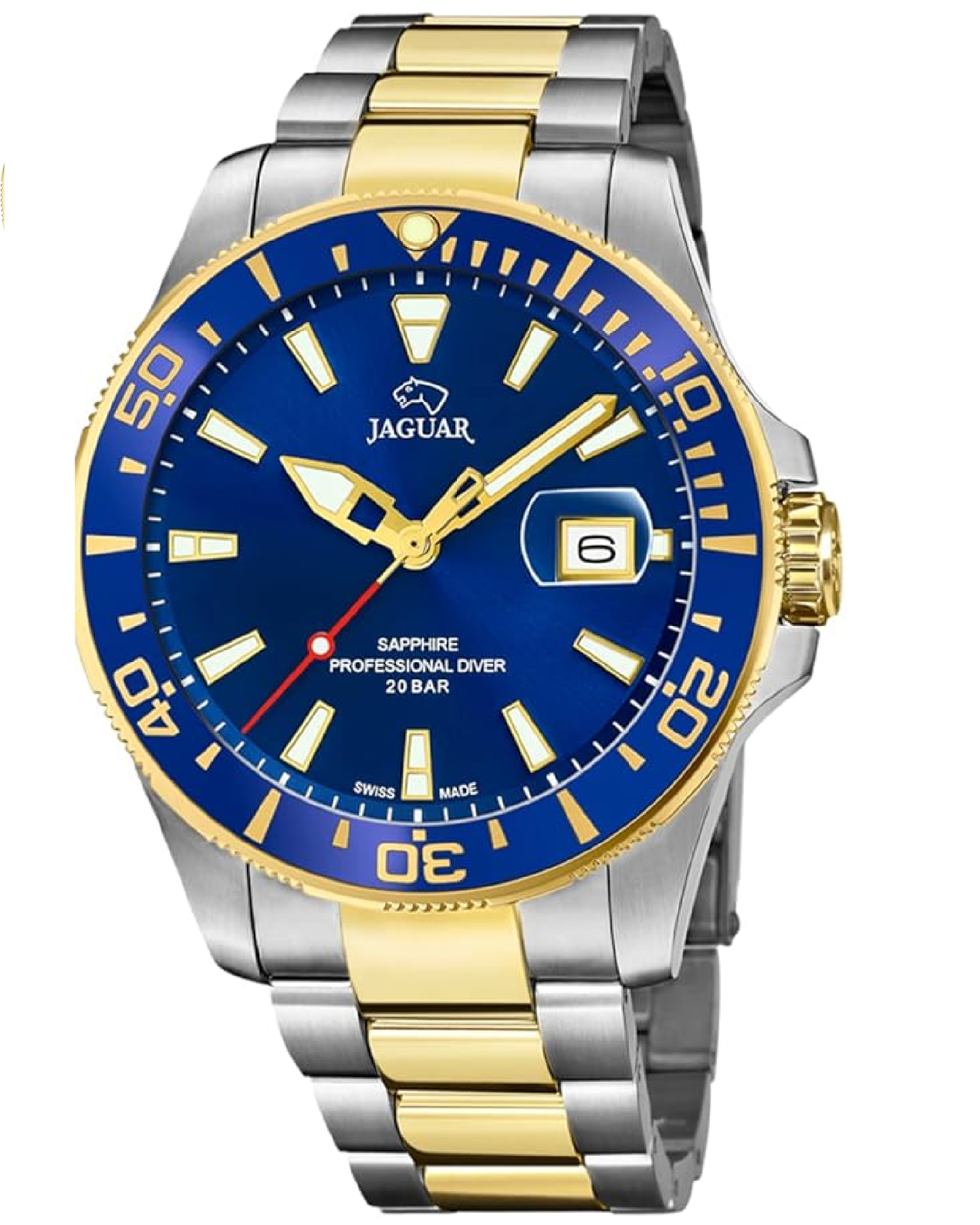 J863/3 JAGUAR Executive Diver Blue Dial