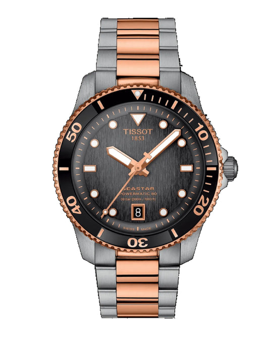 T120.807.22.051.01 Sea Star 1000 Powermatic 80H Black Indexes