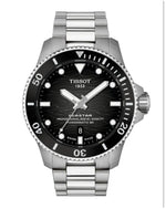 T120.907.37.051.00 Sea Star 2000 Black Graded Dial 44mm