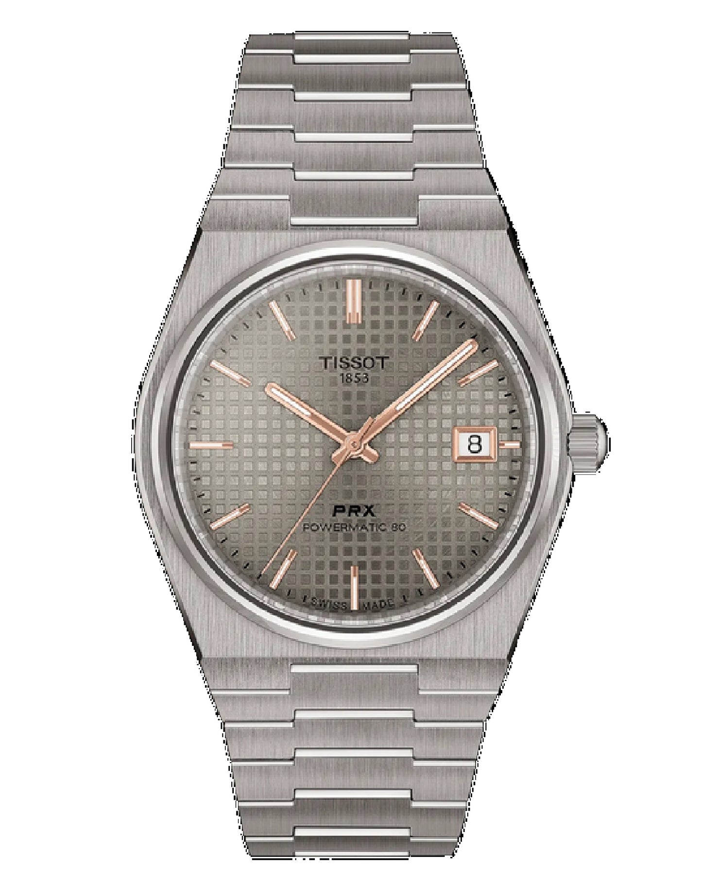 T137.807.44.061.00 Powermatic 80H Grey Dial 38mm