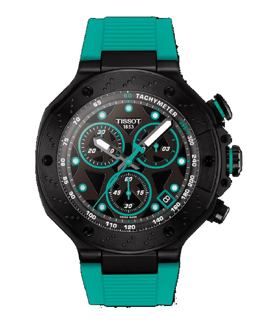 T141.417.37.051.01 T-Race Chronograph Black Dial