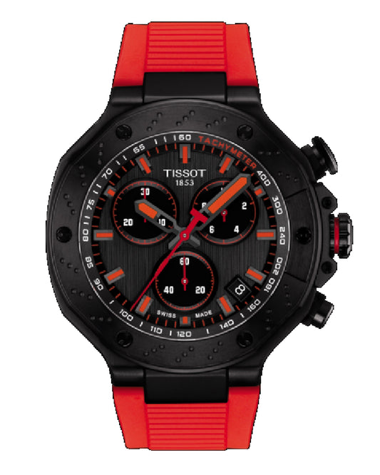 T141.417.37.061.01 T-Race Chronograph Black Dial