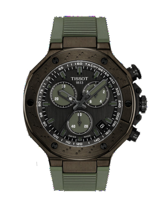 T141.417.37.061.02 T-Race Chronograph Grey Dial
