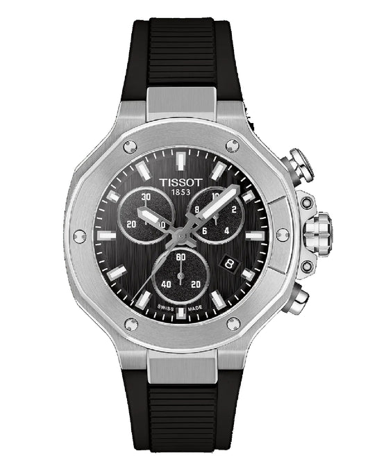 T141.817.17.051.00 T-Race Chronograph Black Dial