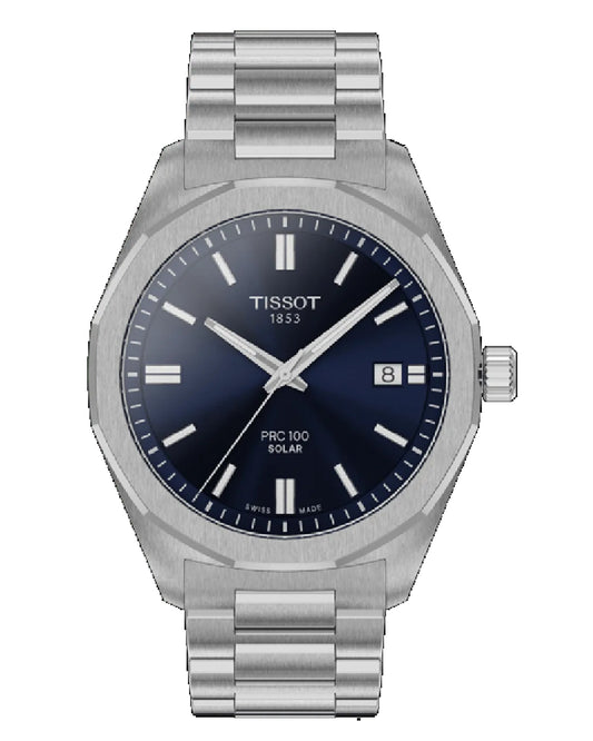 T151.422.11.041.00 PRC 100 Solar Blue Dial 39mm