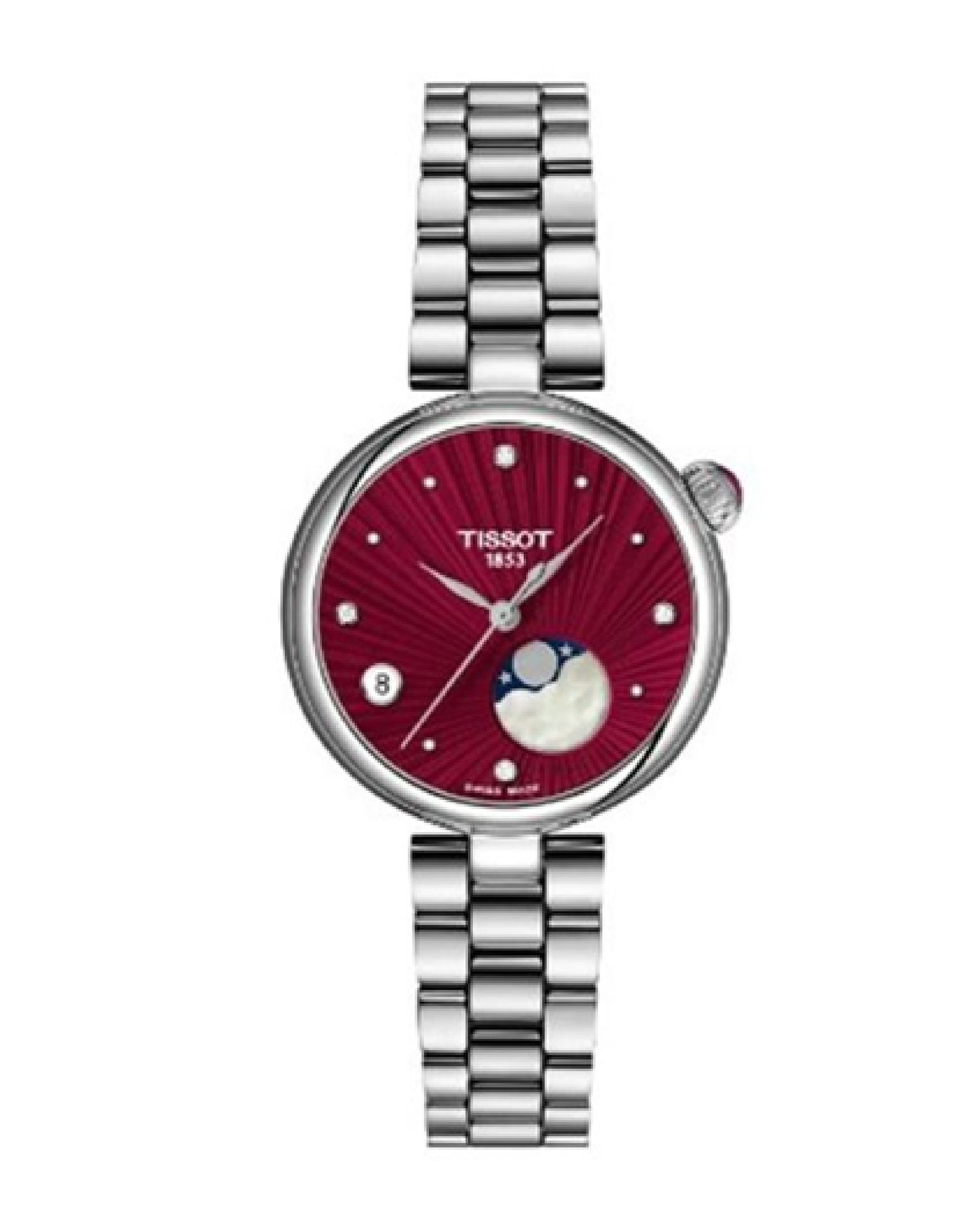 T152.223.11.426.00 Tissot Desir Red Diamond dial 29.6mm