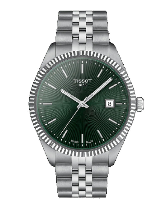 T156.410.11.091.00 Ballade 40mm Green dial