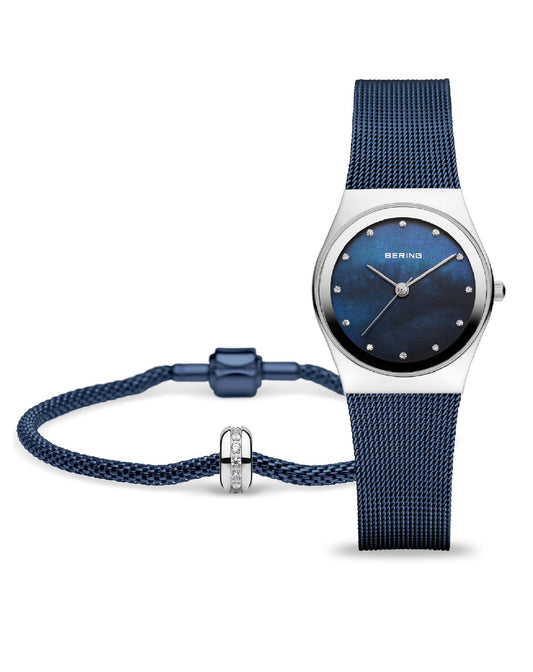 Bering 12927-307 GWP Bering Classic Dial Silver Case Quartz Watch