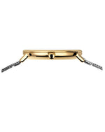 Bering 15729-010 Bering Watch Silver Dial Yellow Gold Plated Case Watch