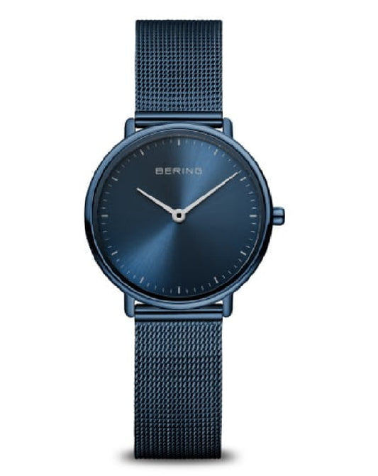 Bering 15729-397 Bering Watch Blue Dial Blue Plated 4.9 MM Case Watch
